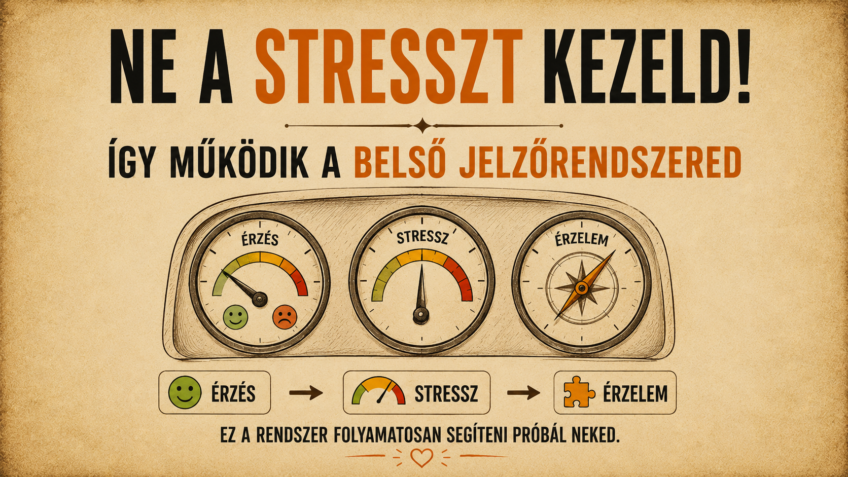 Ne a stresszt kezeld